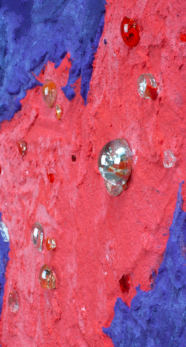Detail of handmade mosaic &