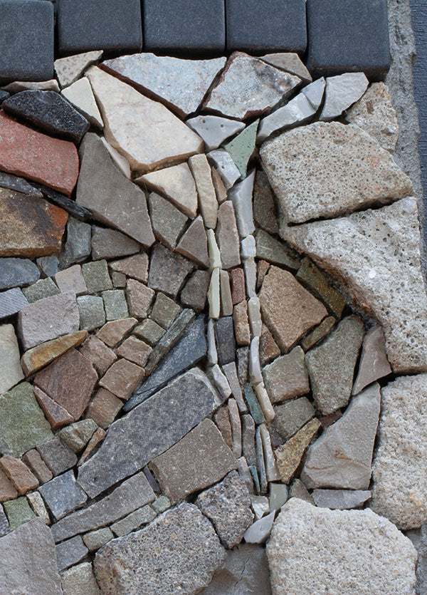 Textured surface of &