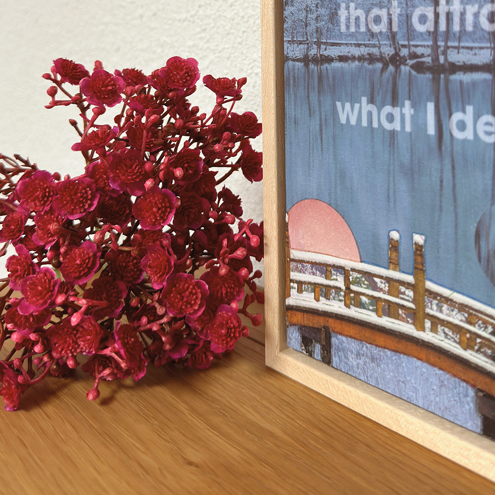 Detail of the original collage called &