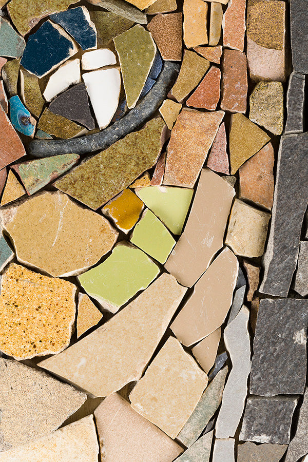 Textured surface of &